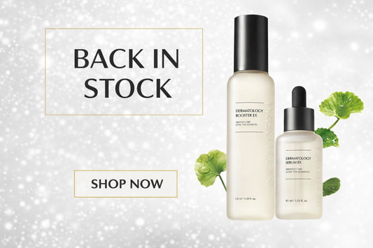 Incellderm Dermatology Serum EX & Booster EX singles Are Back in Stock