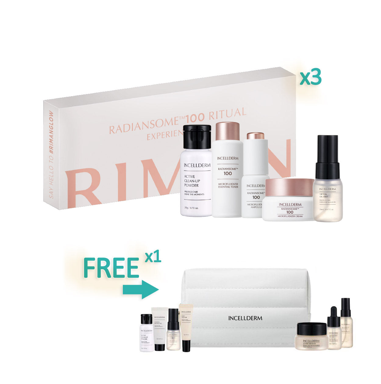 *SPECIAL PROMO* Essential Sharing Bundle RADIANSOME Ritual Experience Travel Kit - 3 Sets