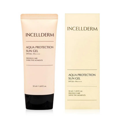 INCELLDERM AQUA PROTECTION SUN GEL SPF50+ PA++++