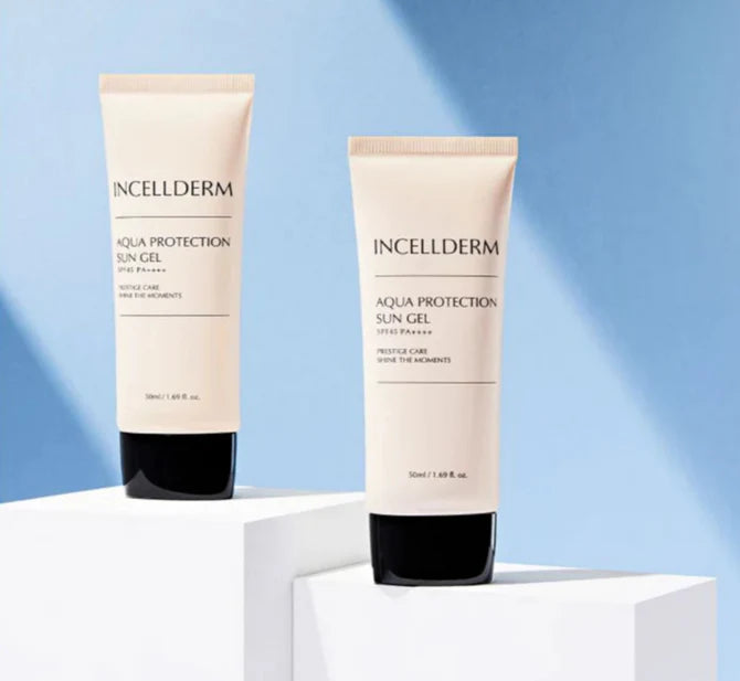 INCELLDERM AQUA PROTECTION SUN GEL SPF50+ PA++++