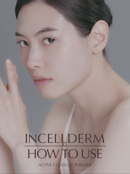 INCELLDERM Active Clean-up Powder