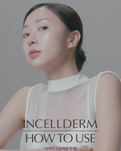 INCELLDERM AQUA PROTECTION SUN GEL SPF50+ PA++++